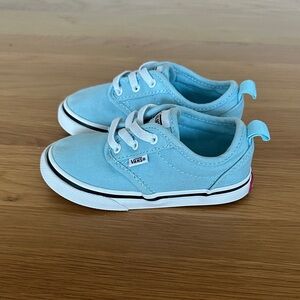 Vans Kids Light Blue Sneakers